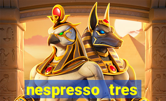 nespresso tres luzes piscando